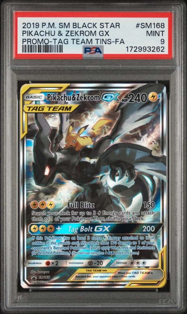 Pikachu & Zekrom GX