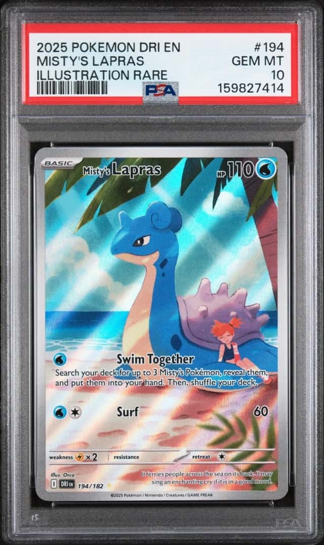 Misty's Lapras