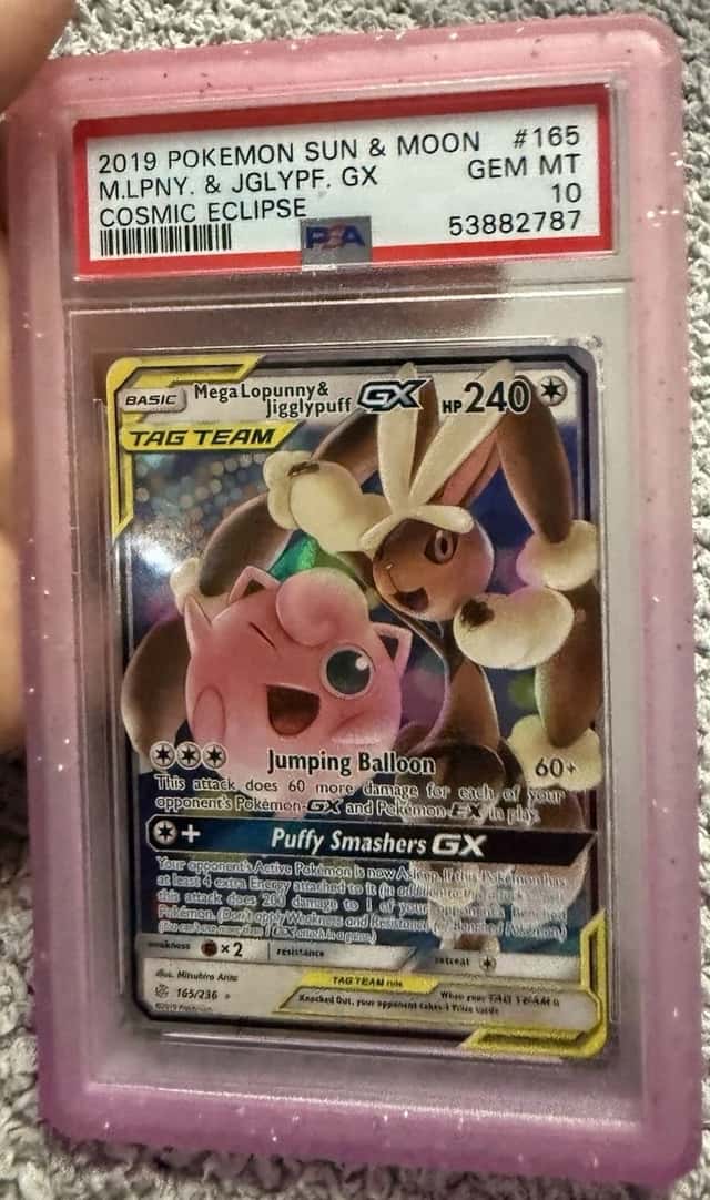 Mega Lopunny & Jigglypuff GX