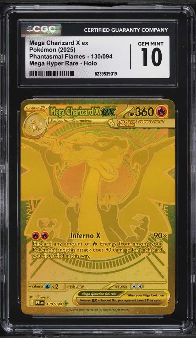 MEGA CHARIZARD X ex