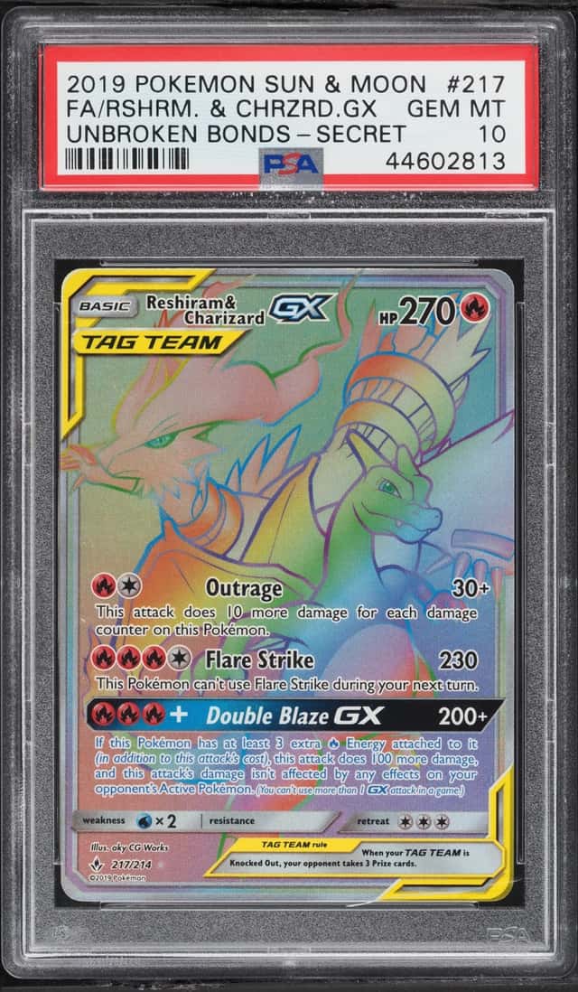 Reshiram & Charizard GX