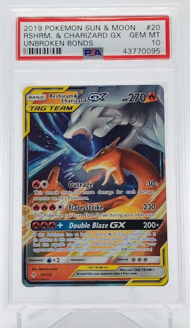 Reshiram & Charizard GX