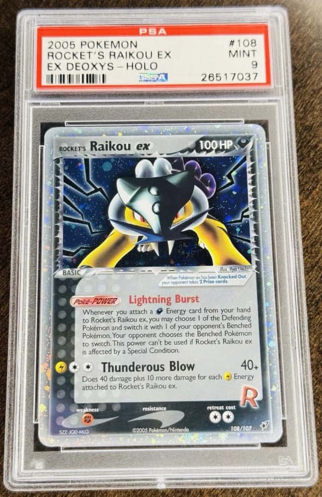 Rocket's Raikou ex