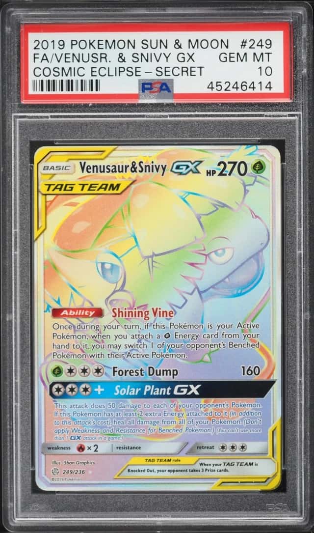 Venusaur & Snivy GX