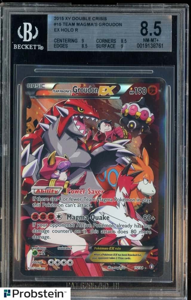 Team Magma's Groudon EX