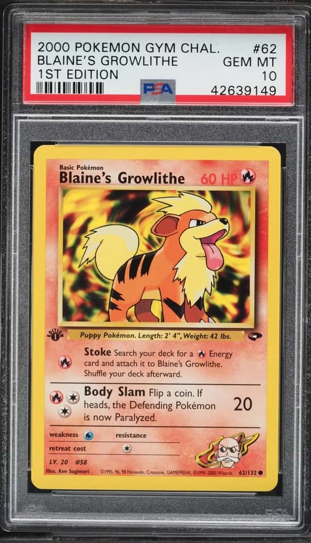 Blaine's Growlithe