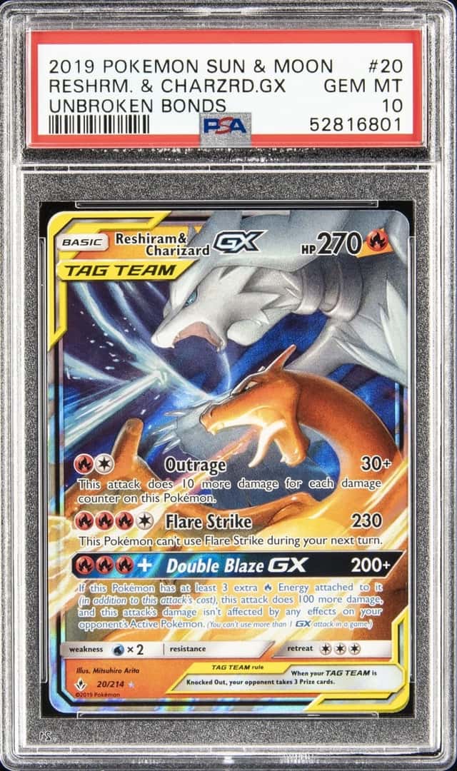 Reshiram & Charizard GX