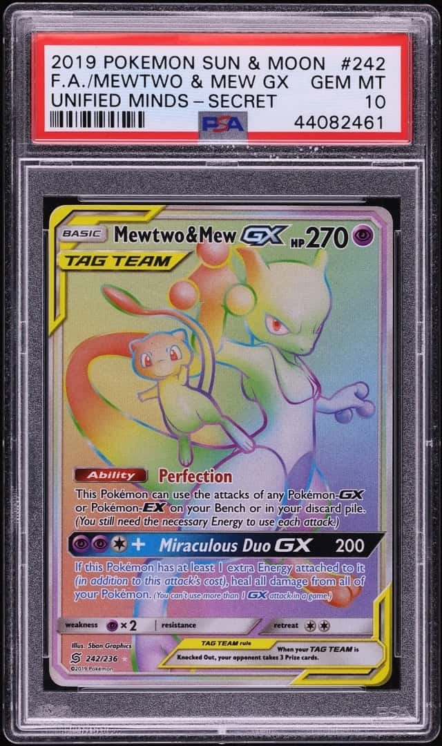 Mewtwo & Mew GX