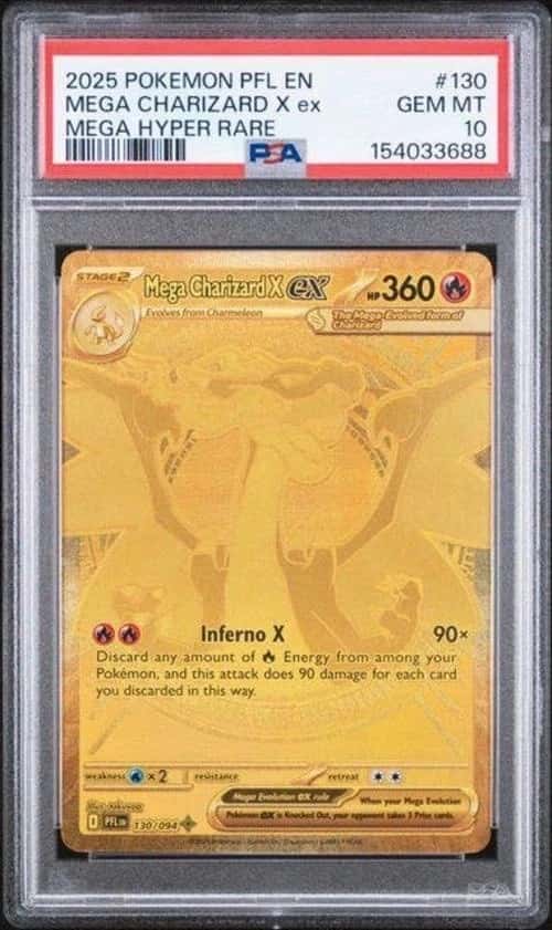 MEGA CHARIZARD X ex