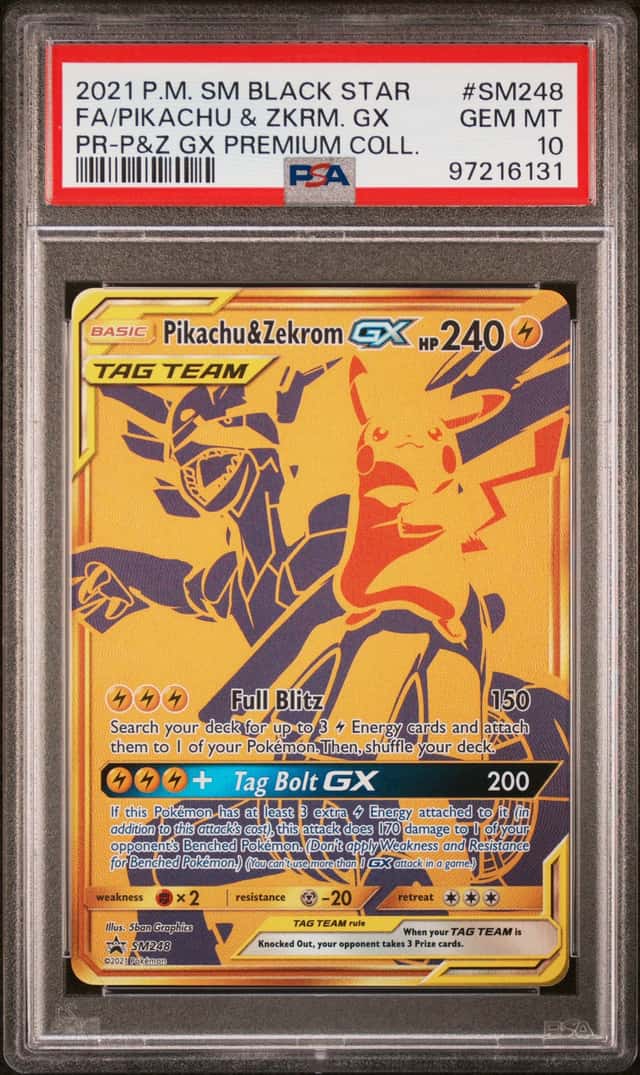 Pikachu & Zekrom GX
