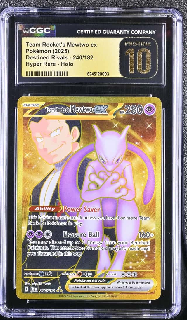 ROCKET'S MEWTWO ex