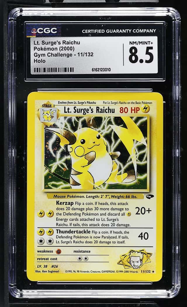 Lt. Surge's Raichu