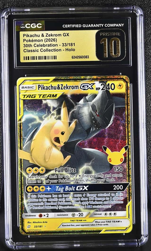 Pikachu & Zekrom GX