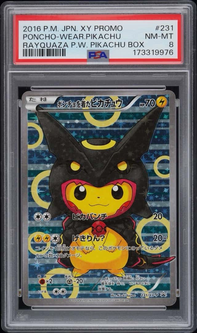 Poncho-wearing Pikachu