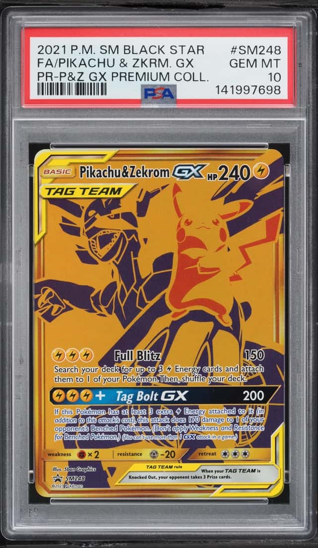 Pikachu & Zekrom GX