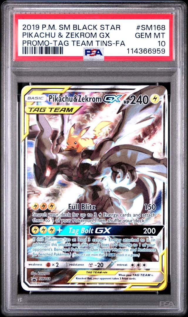Pikachu & Zekrom GX