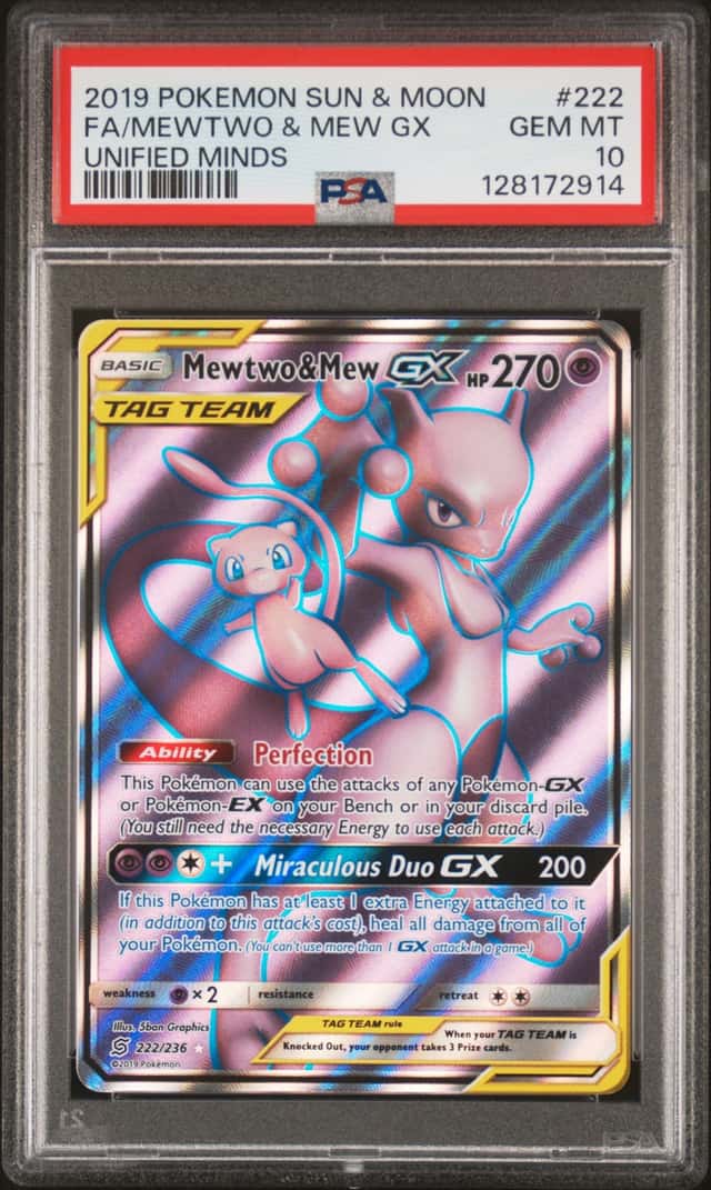 Mewtwo & Mew GX