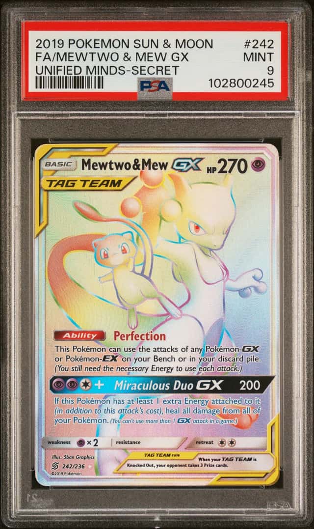 Mewtwo & Mew GX