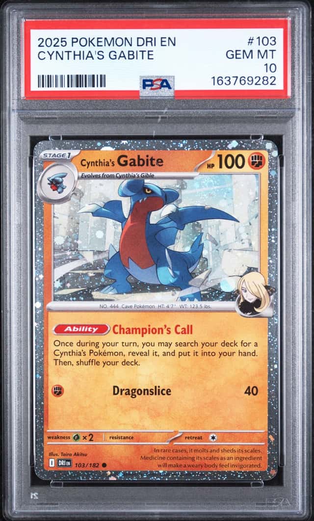 Cynthia's Gabite