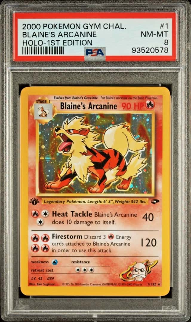 Blaine's Arcanine