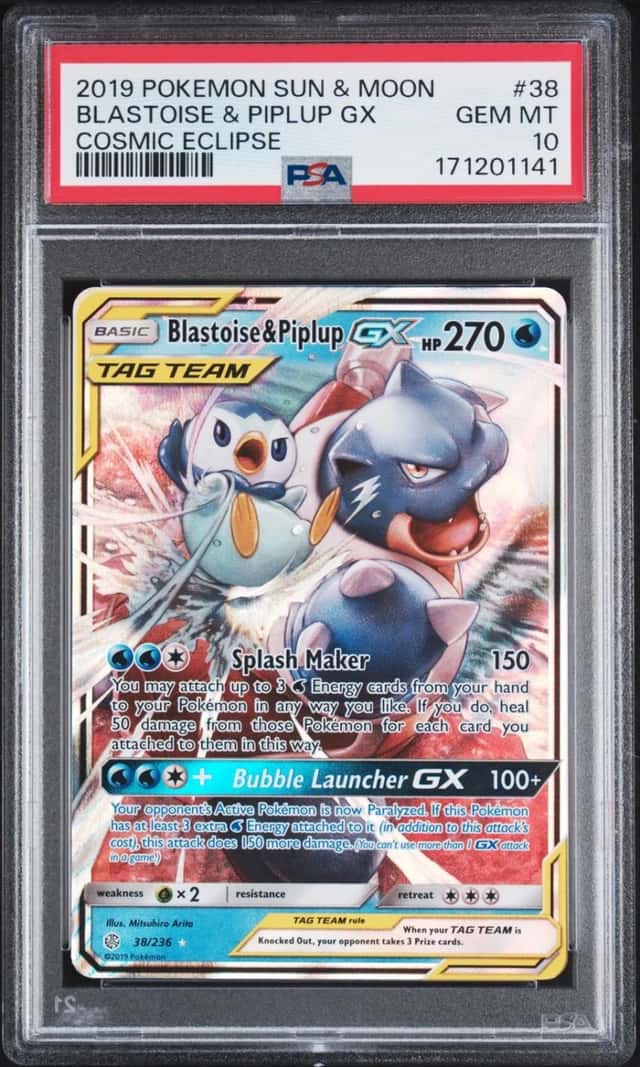 Blastoise & Piplup GX