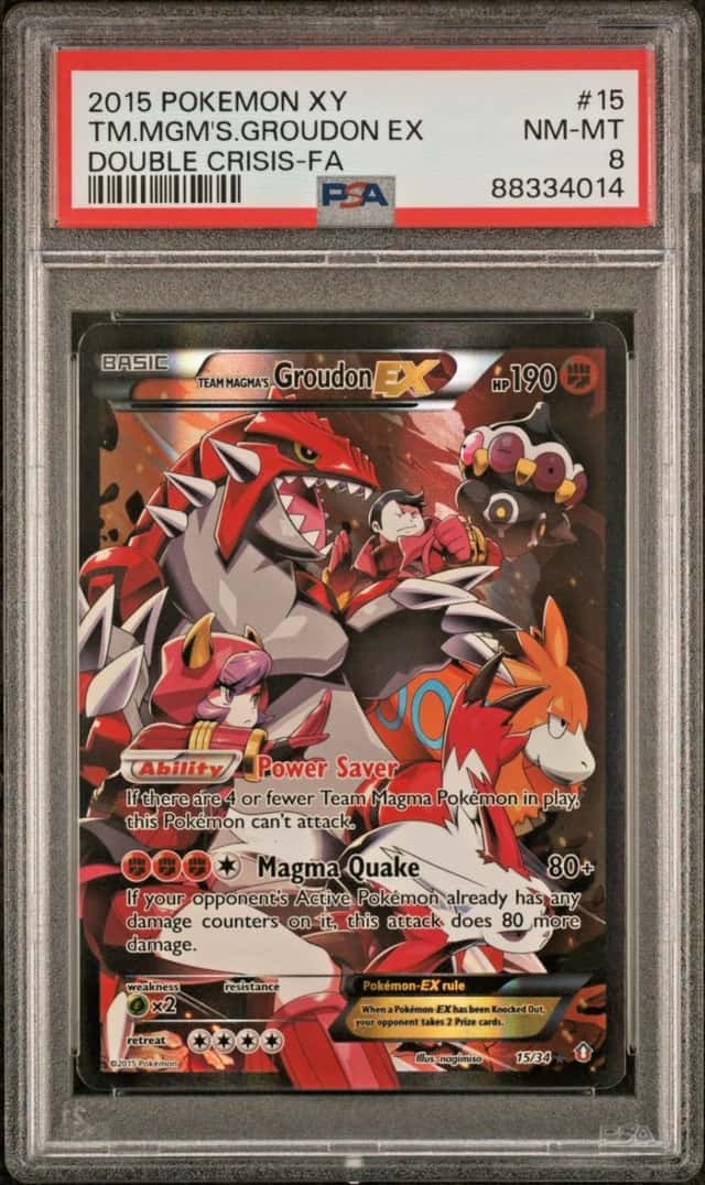 Team Magma's Groudon EX