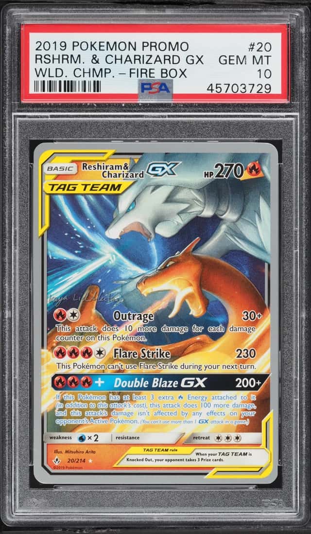 Reshiram & Charizard GX