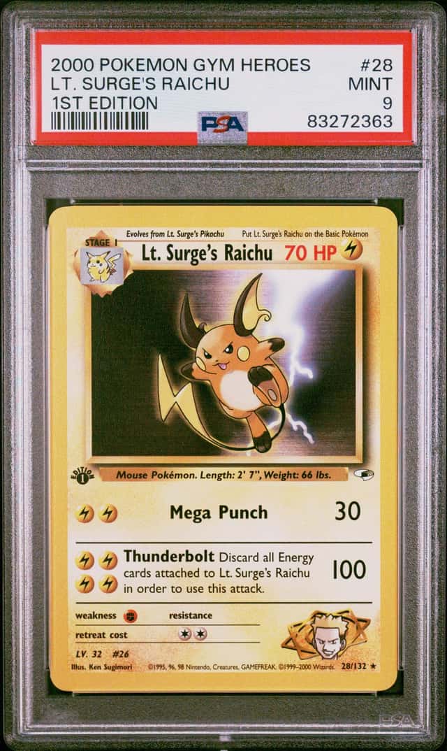 Lt. Surge's Raichu