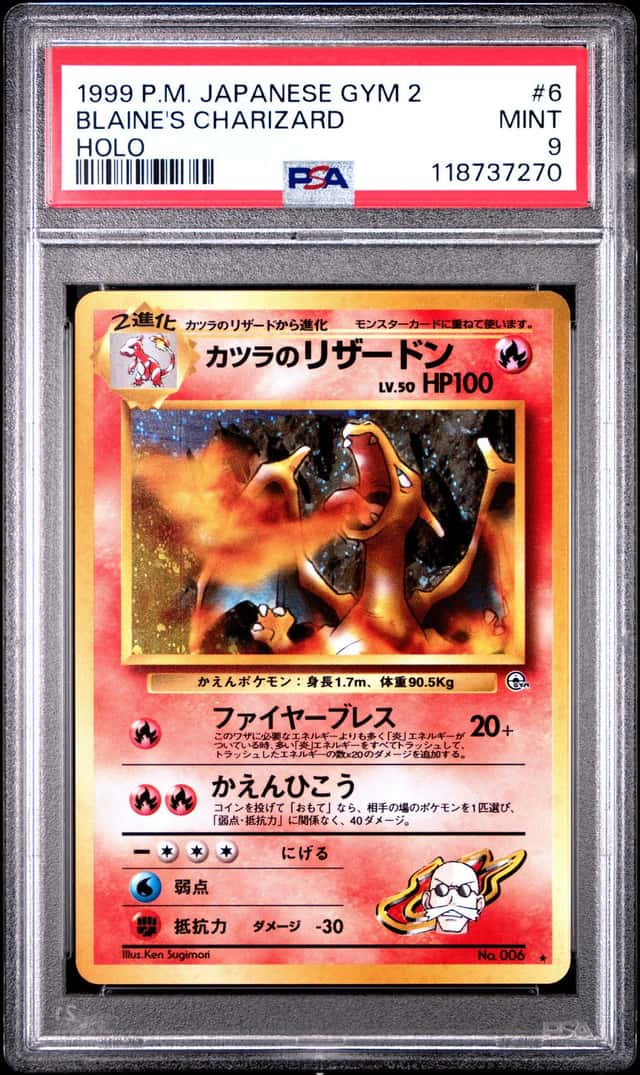 Blaine's Charizard