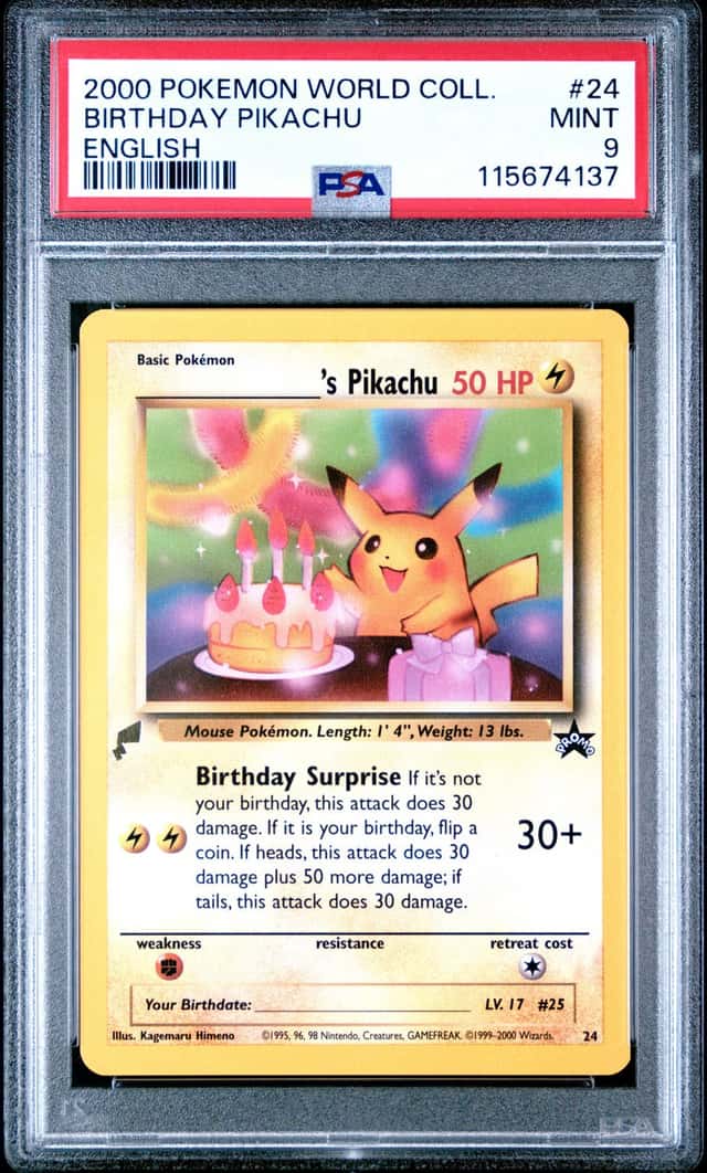 Birthday Pikachu