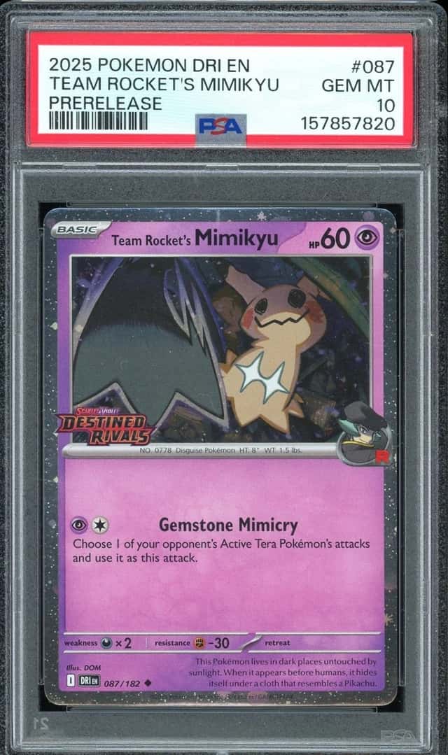 Team Rocket's Mimikyu