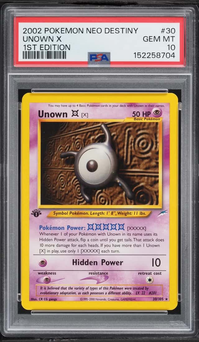 Unown X