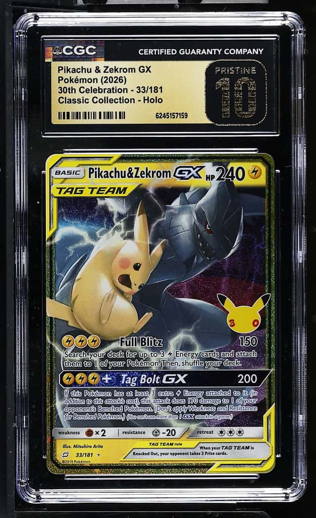 Pikachu & Zekrom GX