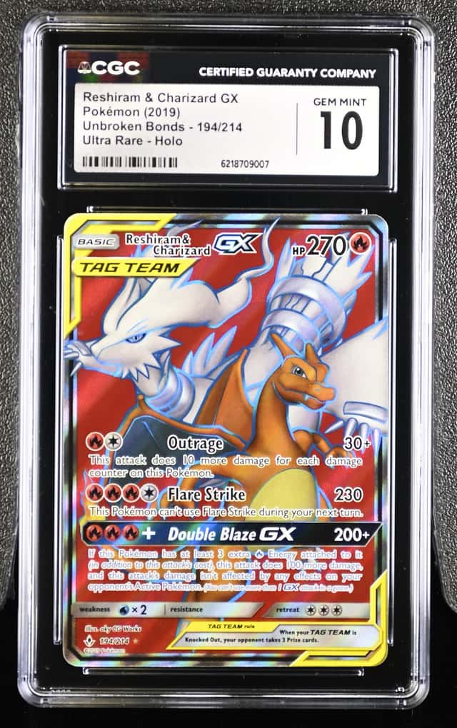 Reshiram & Charizard GX