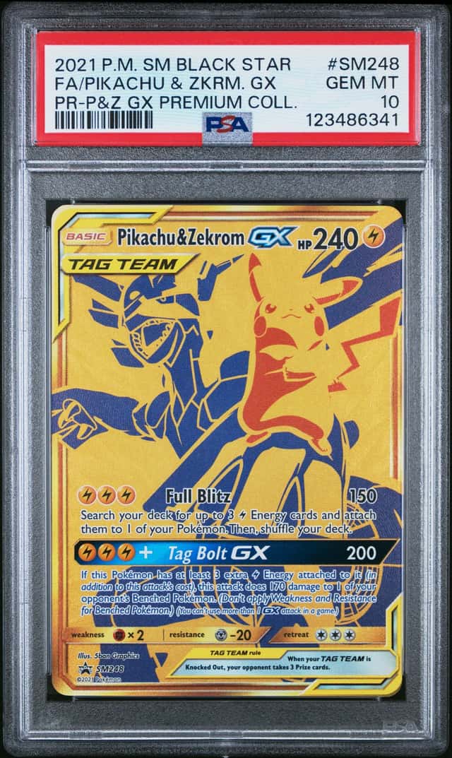 Pikachu & Zekrom GX