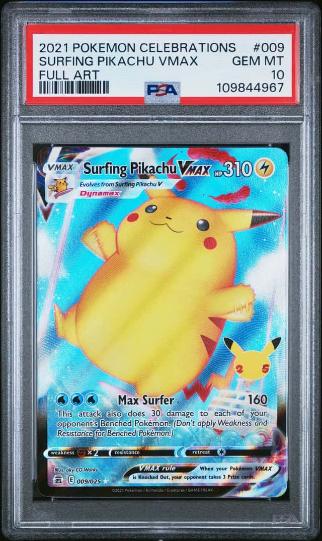 Surfing Pikachu VMAX