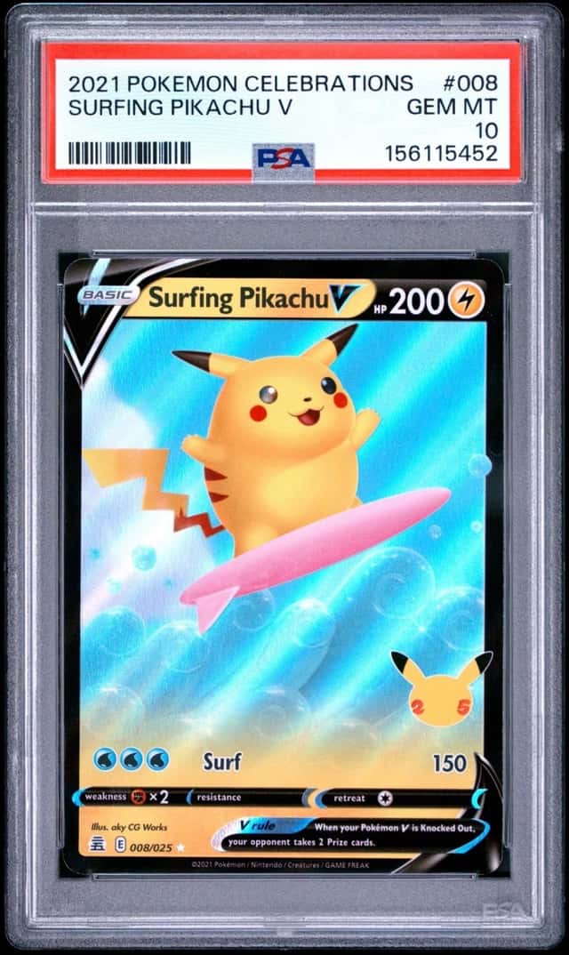 Surfing Pikachu V