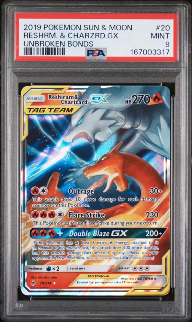 Reshiram & Charizard GX