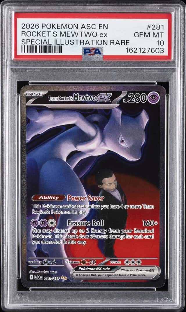 ROCKET'S MEWTWO ex