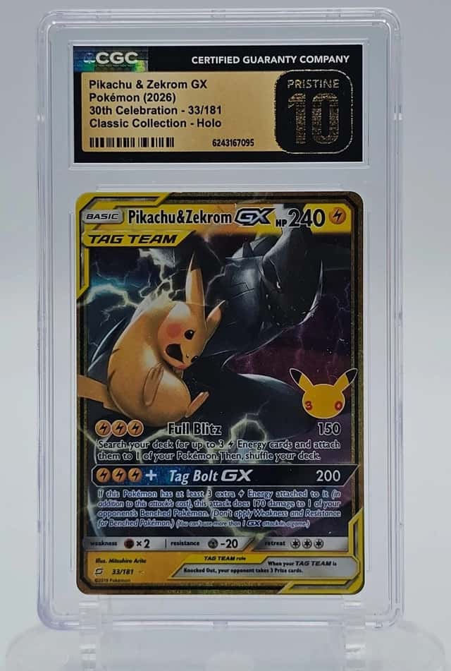 Pikachu & Zekrom GX