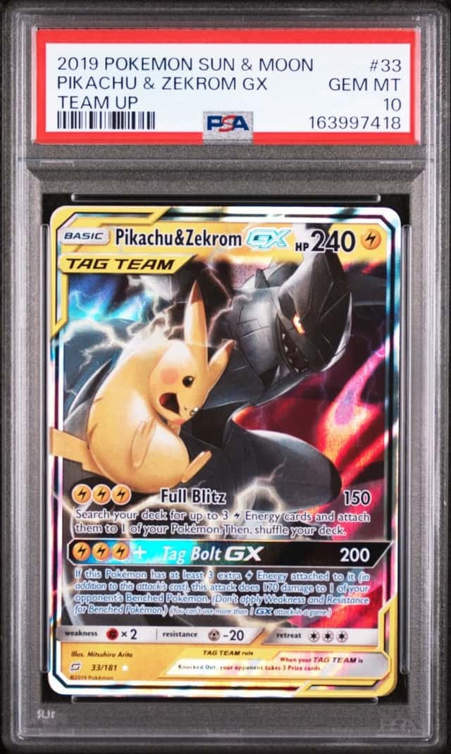 Pikachu & Zekrom GX