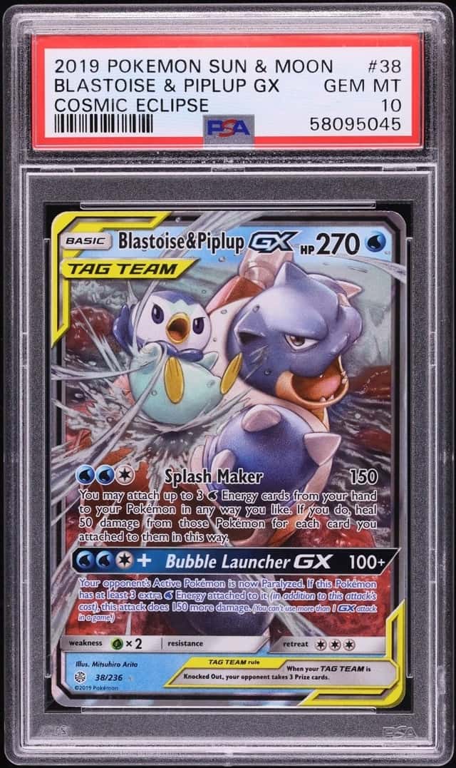 Blastoise & Piplup GX