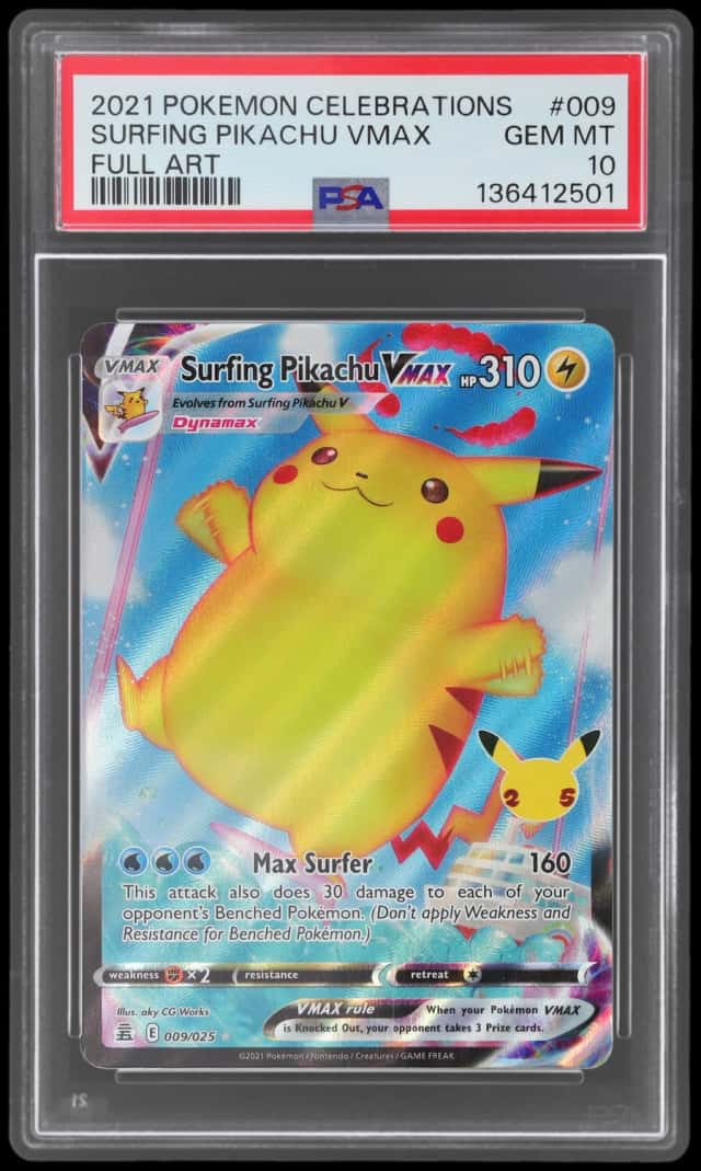 Surfing Pikachu VMAX
