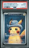 Pikachu/grey Felt Hat