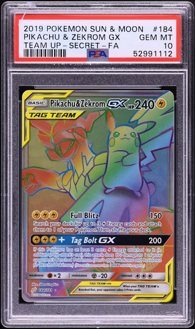 Pikachu & Zekrom GX