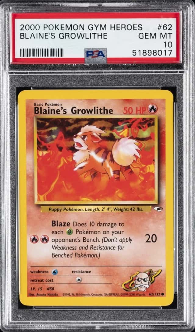 Blaine's Growlithe