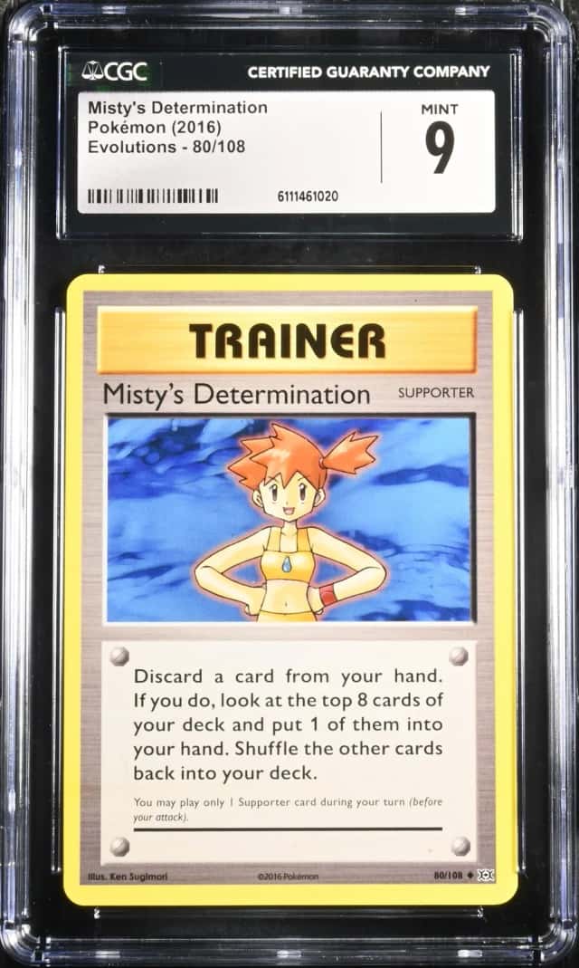 Misty's Determination