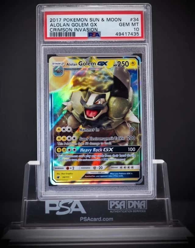 Alolan Golem GX