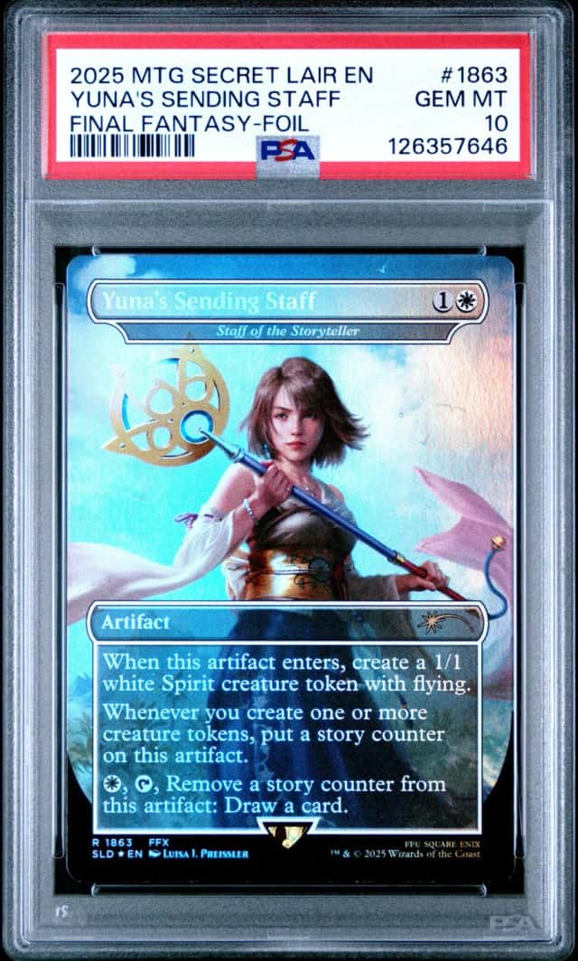 Yuna's Sending Staff