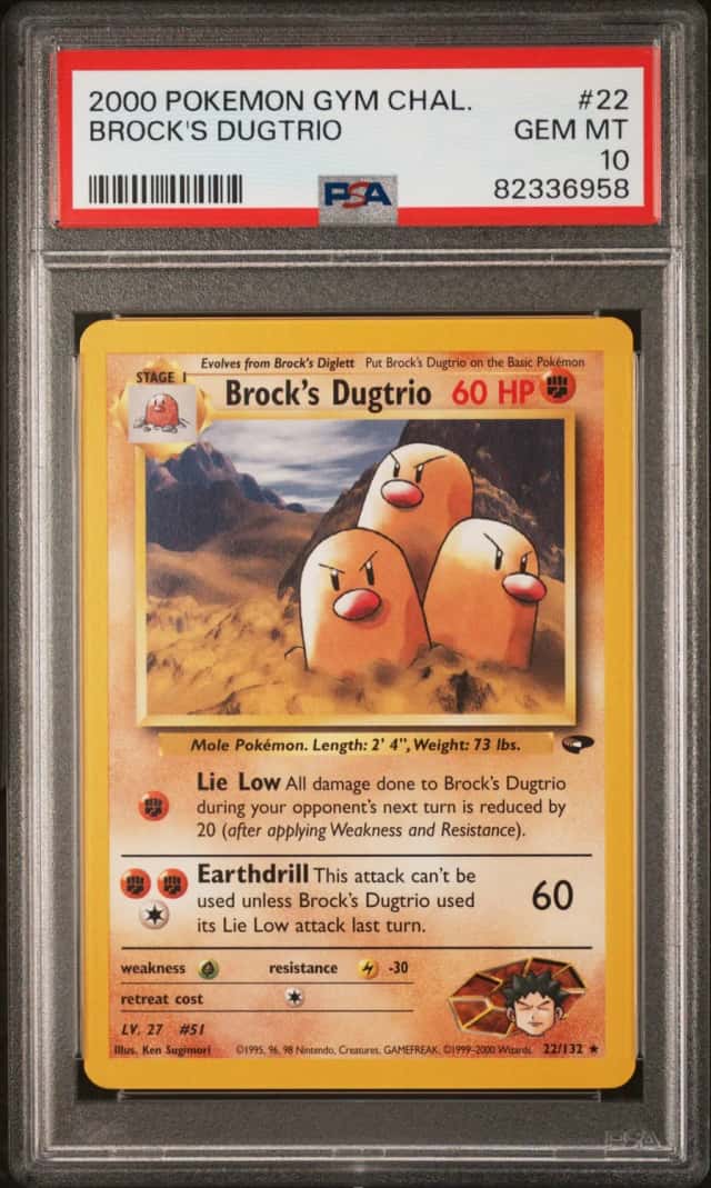 Brock's Dugtrio